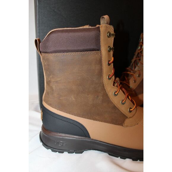 NIB UGG‎ MEN\'S WATERPROOF EMMETT LEATHER DUCK BOOTS CHESTNUT main image 4